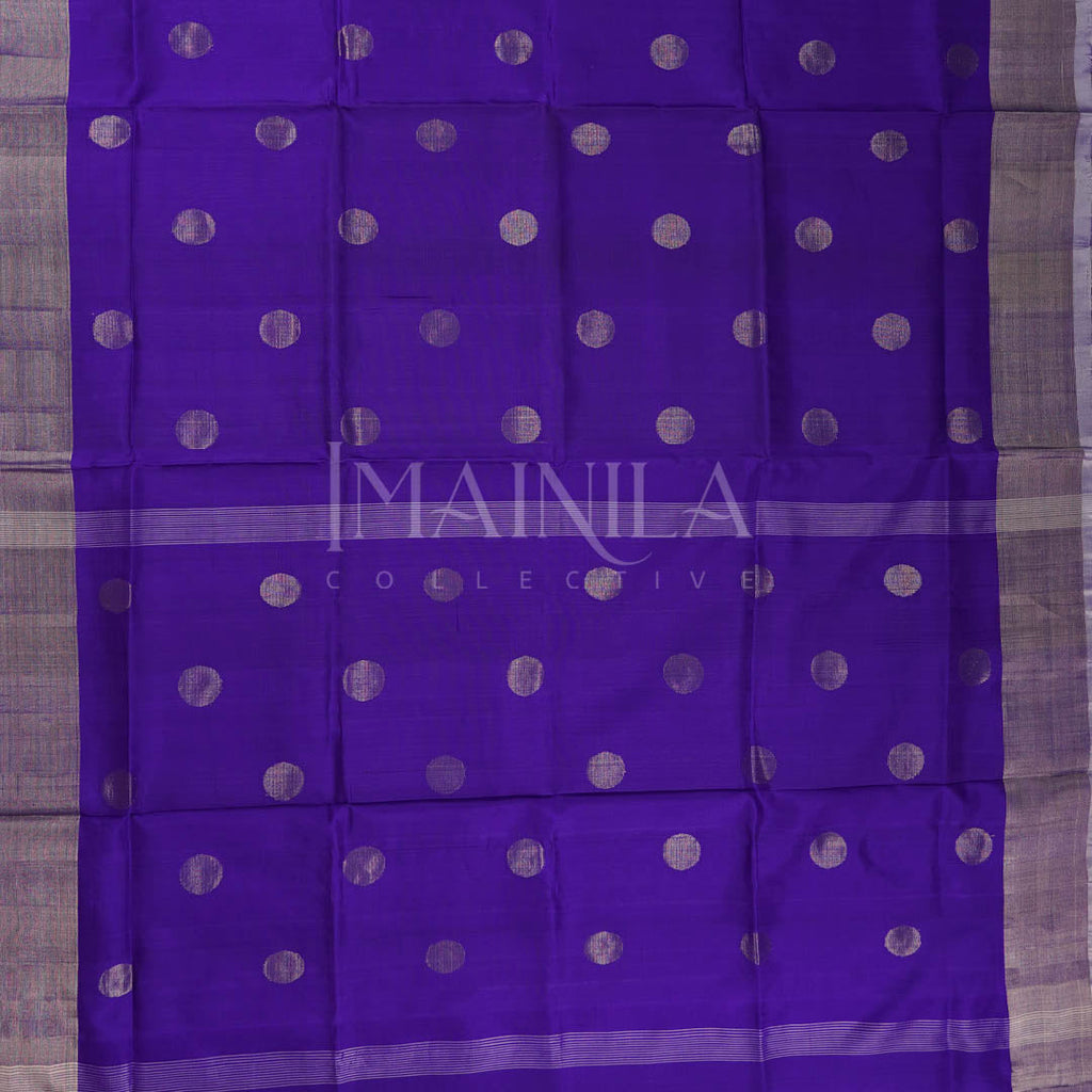 Purple Uppada Soft Silk Saree