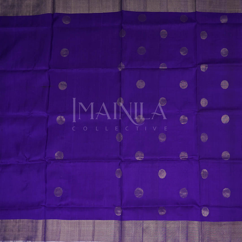 Purple Uppada Soft Silk Saree