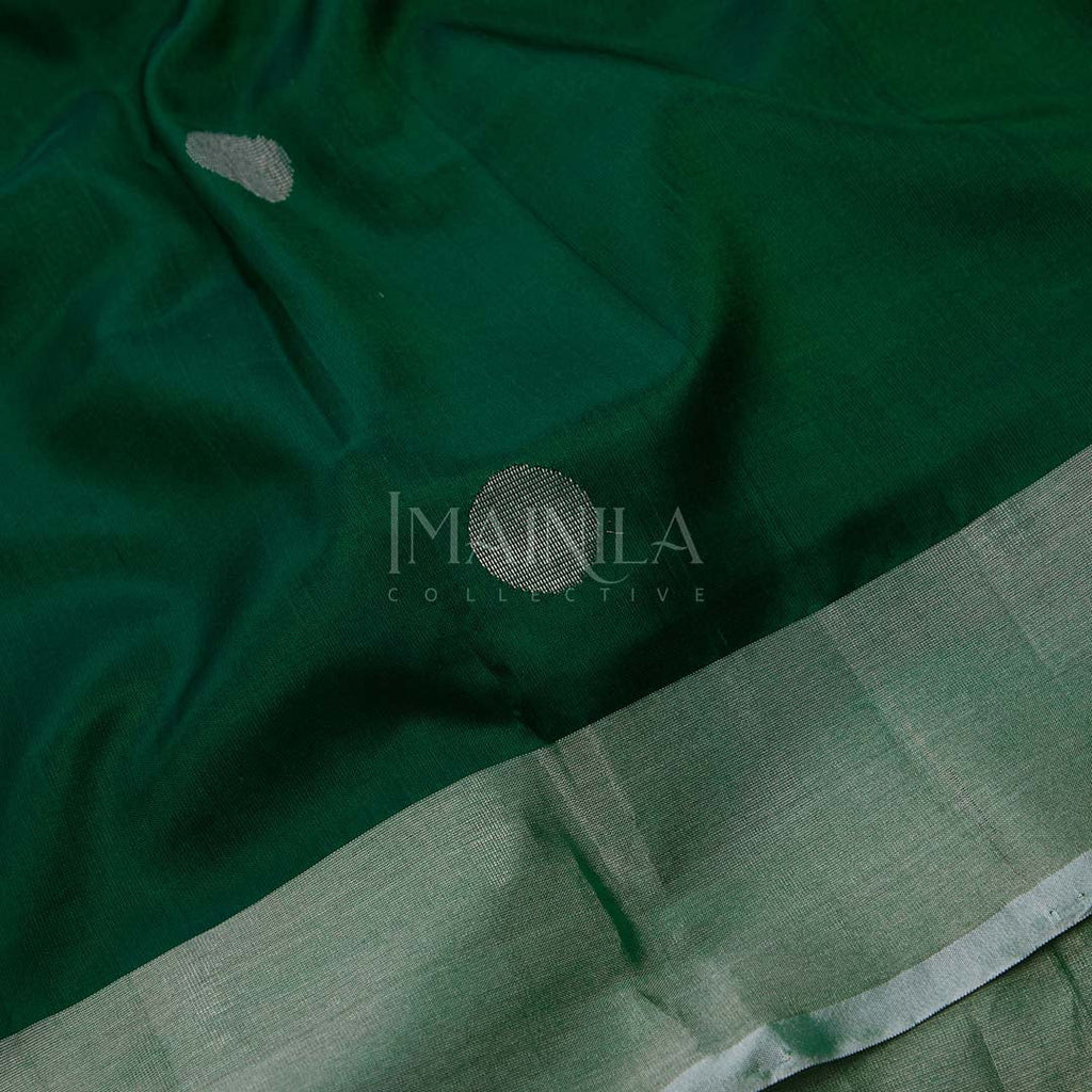 Light Green Uppada Soft Silk Saree