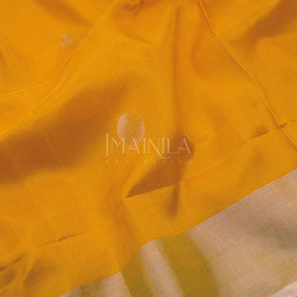 Yellow Uppada Soft Silk Saree